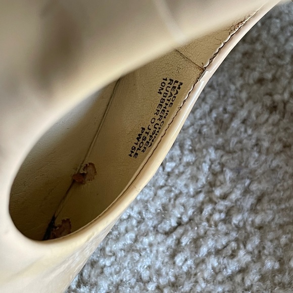 Blush Pink patent leather heels MK - Picture 2 of 7